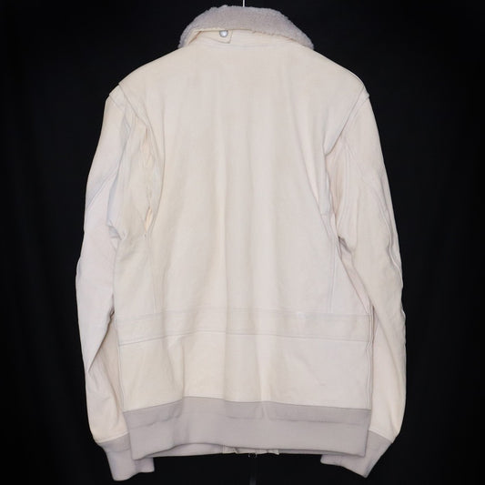 YOHJI YAMAMOTO x BACKLASH Horse Leather Jacket White Size 3