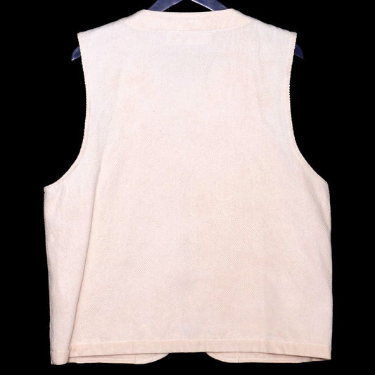 Japanese Brand Cotton Vest Beige Free Size
