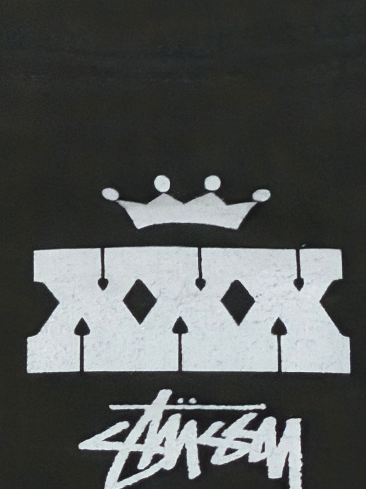 NO LIFE STUSSY x Tower Records "Venus" T-Shirt Black Size M