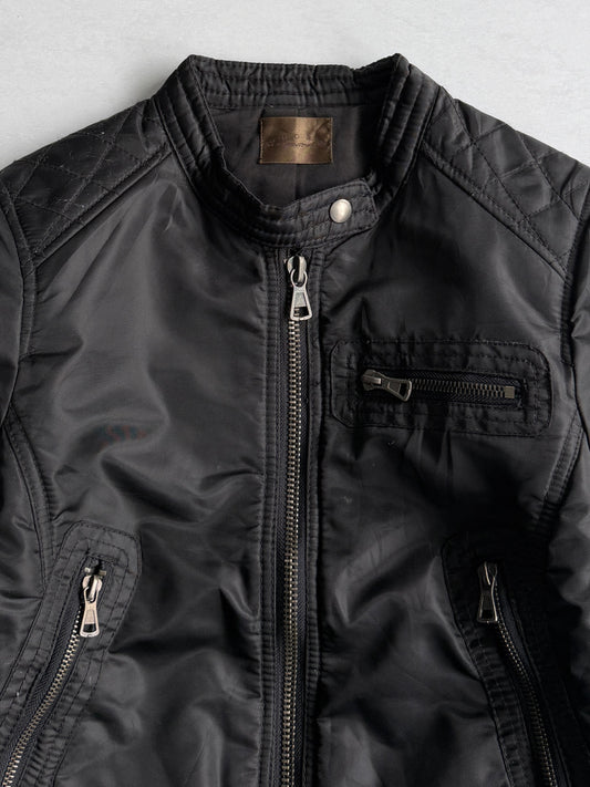 goa Nylon Short Flight Jacket Size FREE