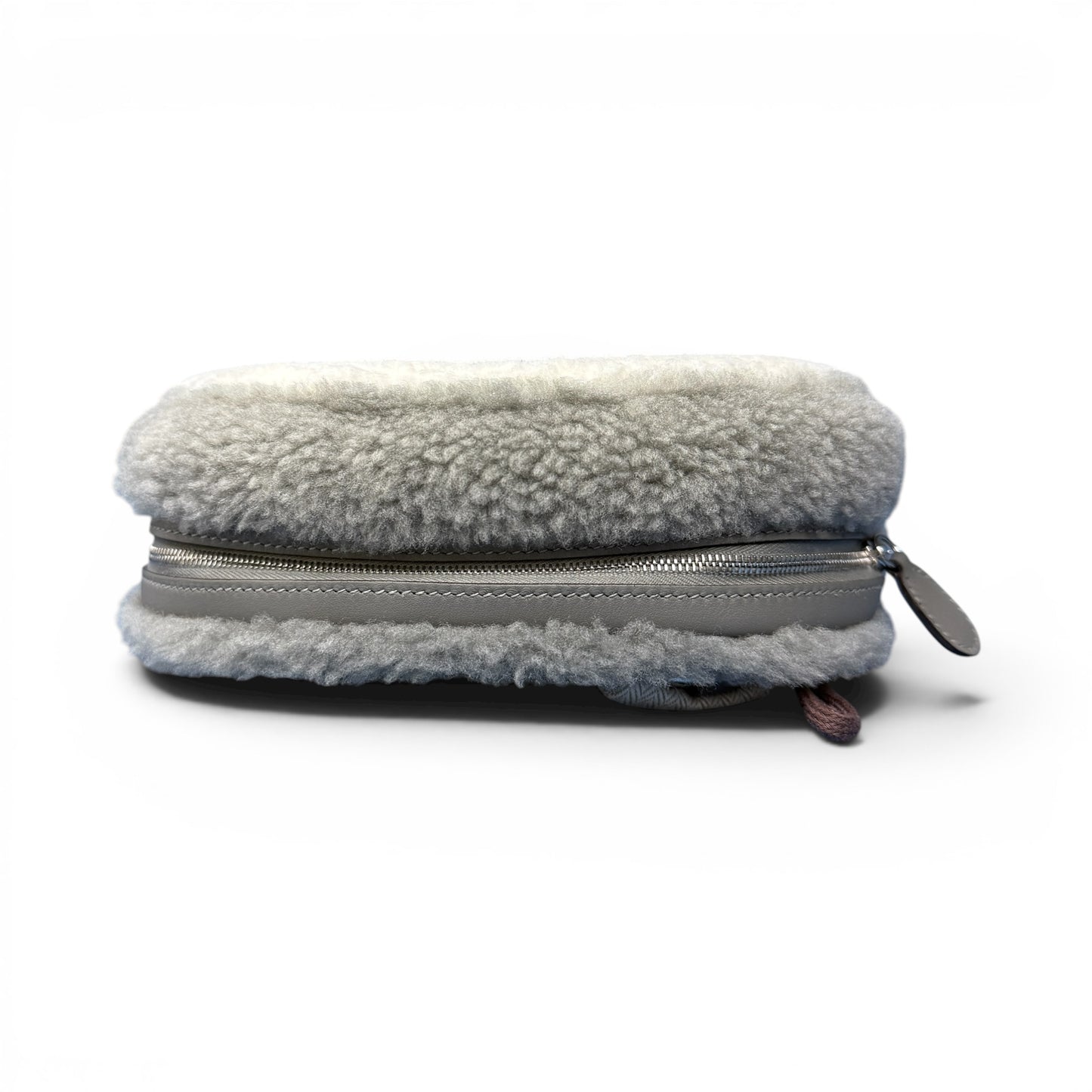 HERMES In-the-Loop Shearling Shoulder Bag Size ONE SIZE