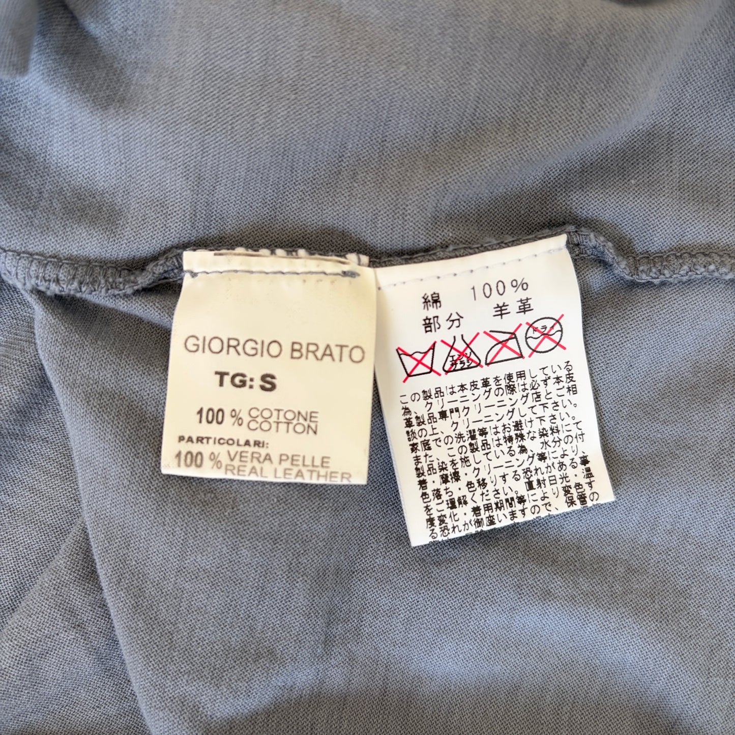 GIORGIO BRATO Long Sleeve Shirt Size M