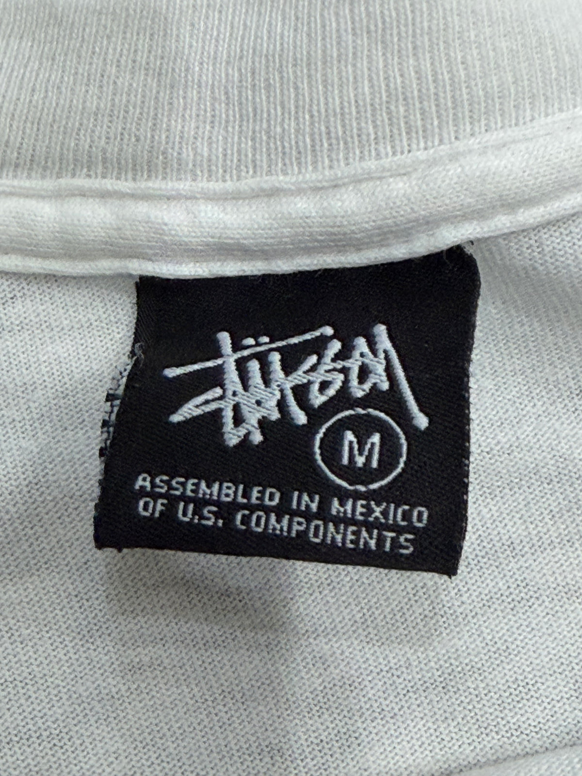 PETER TOSH STUSSY x Photo T-Shirt White Size M