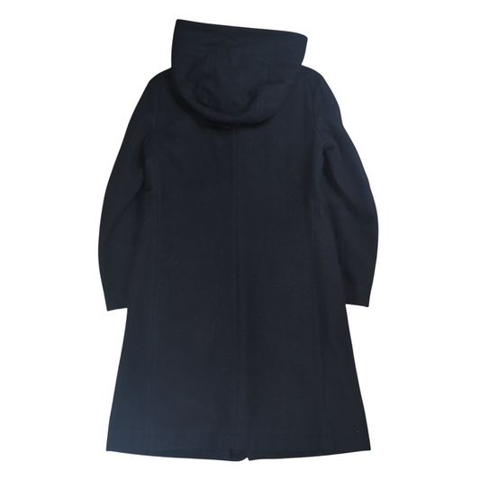 Limi Feu Double Zip Wool Hooded Long Coat Size S