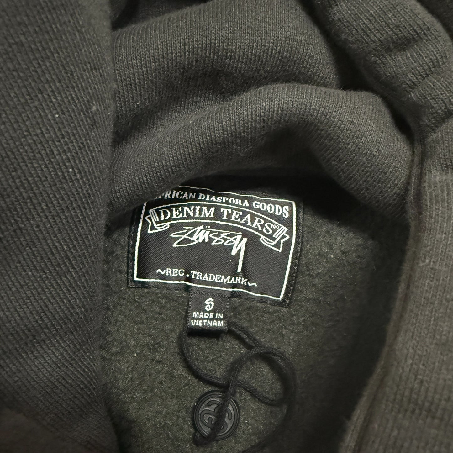 Stussy x DENIM TEARS 25SS Never Renage Hoodie Size S