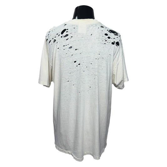 SUEDE 90s Animal Nitrate Distressed Boro T-Shirt Size XL
