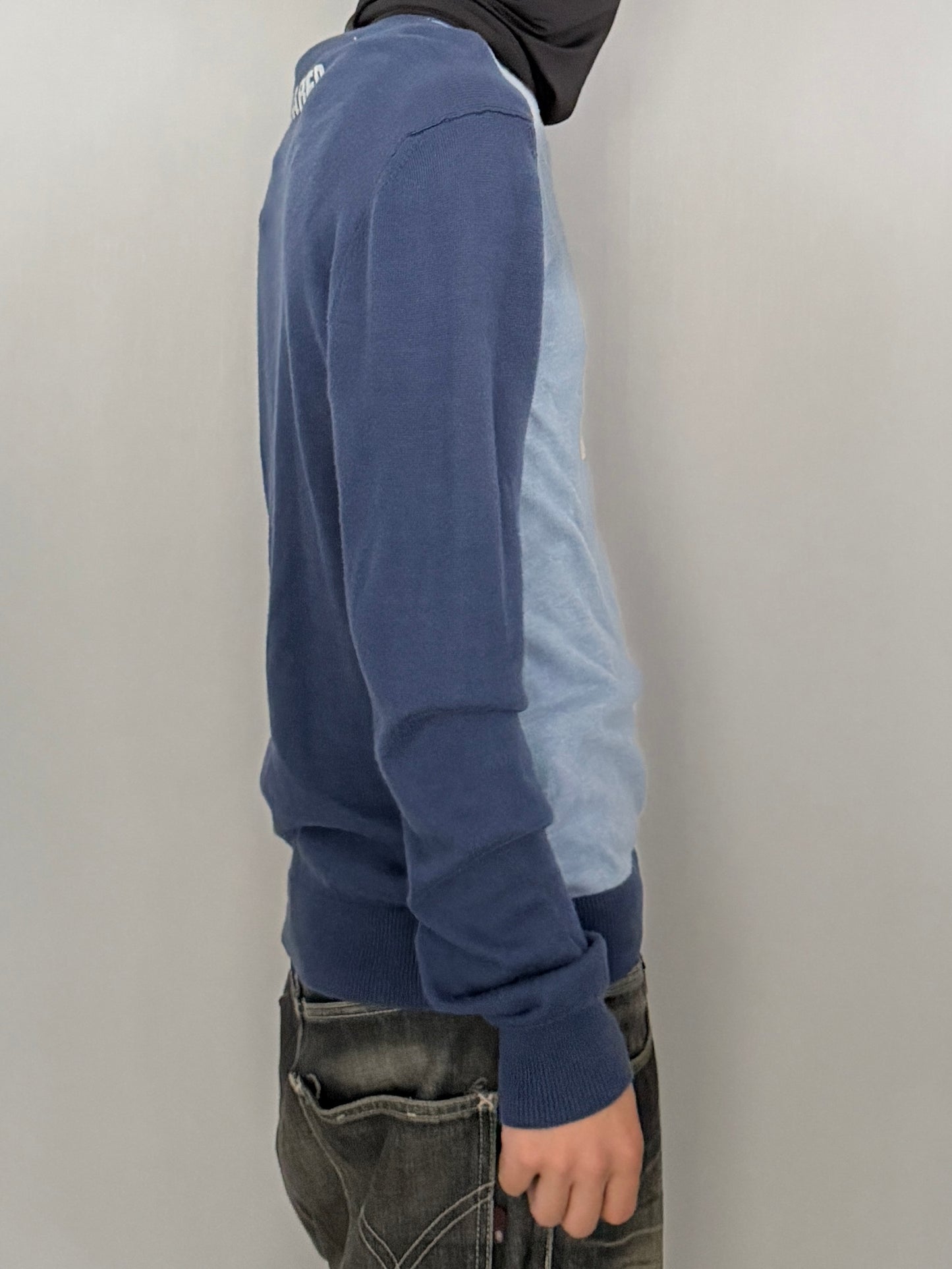 Dsquared2 Blue Cotton Modal Long Sleeve Shirt Size M