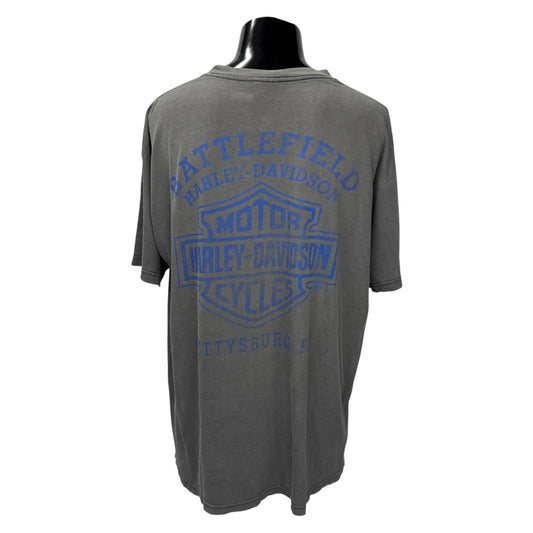 HARLEY-DAVIDSON 90s Gargoyle Lightning T-Shirt Size XL