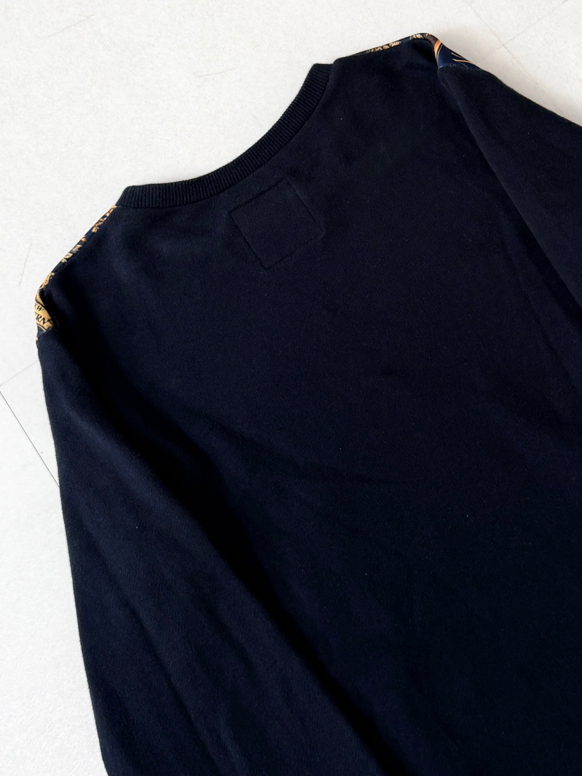 YOSHIO KUBO Cotton All-Over Pattern Sweatshirt Size 2