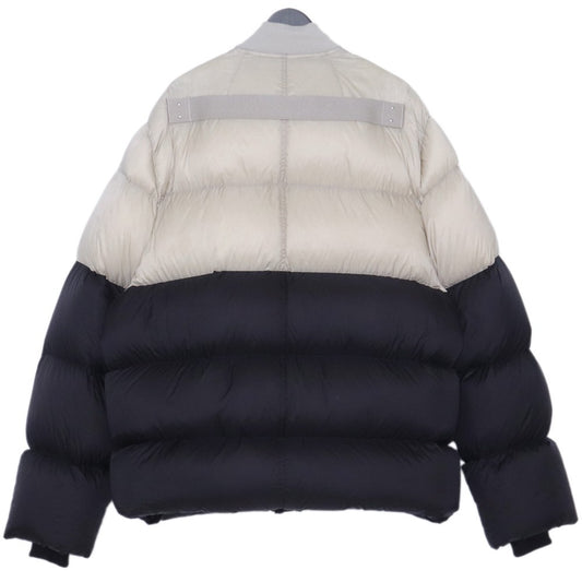 RICK OWENS 21AW Flight Down Jacket Beige/Black Size 46