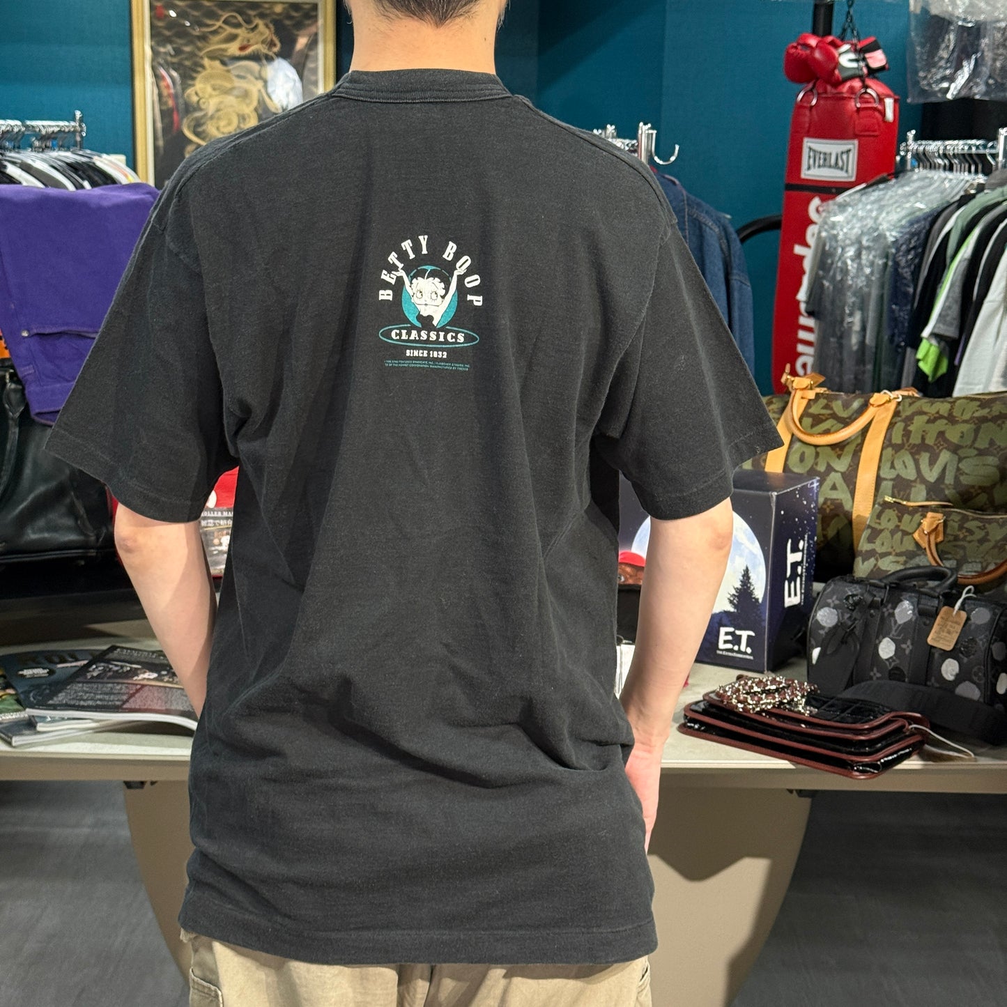 BETTY BOOP 90s got milk? / MILK T-Shirt Size L