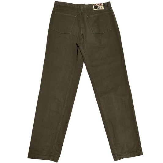 DOLCE&GABBANA 2000s Military Pants Olive Brown Size 48