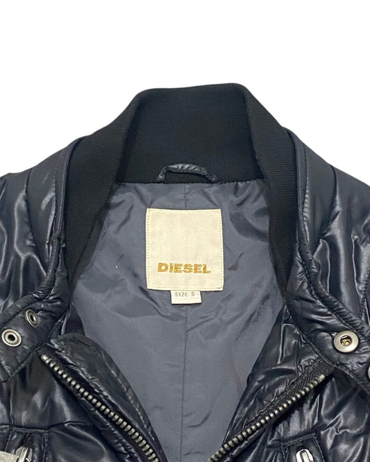 Diesel Quilted Moto Jacket, Zipper Detail