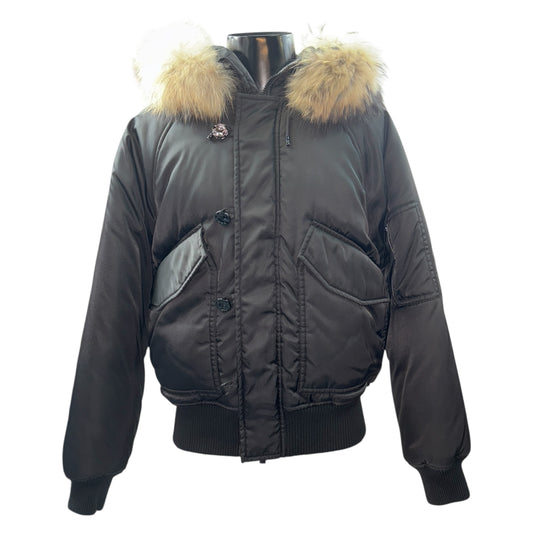NIGO Mountain Aviator Embroidery Blouson Faux Fur Size M