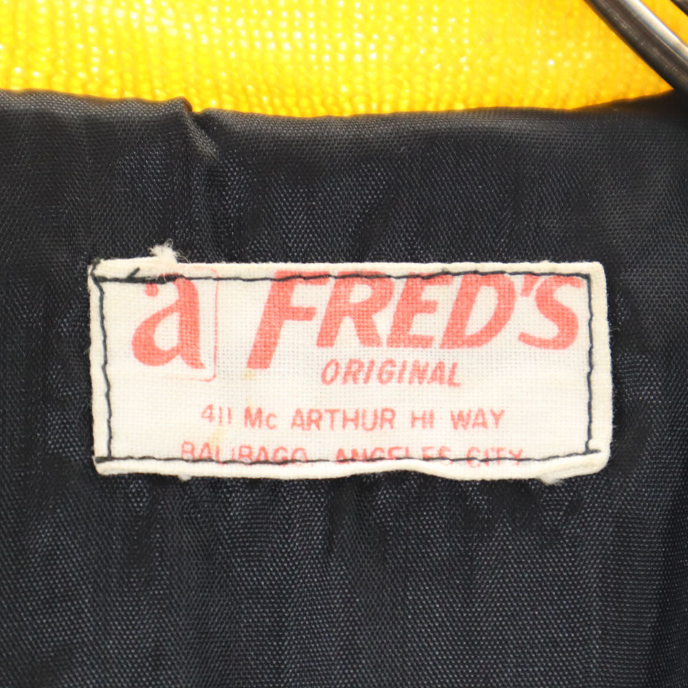OLD 70s 80s Black Back Embroidered Blouson Jacket
