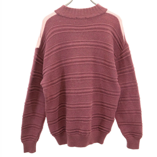 Christian Dior MONSIEUR 90s Bordeaux Neck Sweater Size L