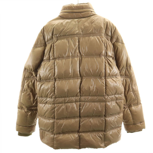 MONCLER Down Jacket Khaki Brown Size 1