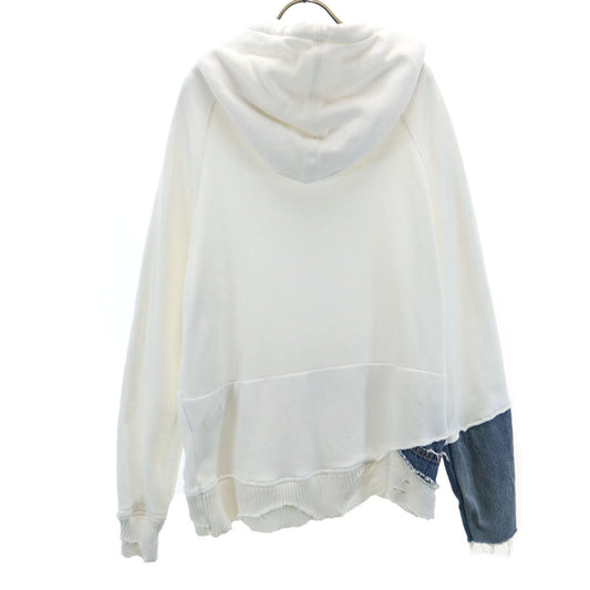 GREG LAUREN USA Made White Hoodie Size 1