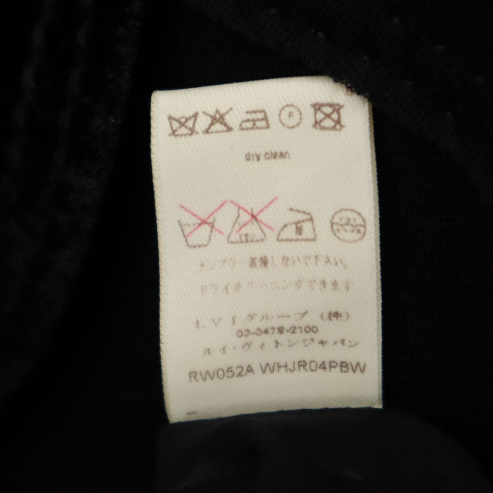 LOUIS VUITTON French Jacket Black Size 34