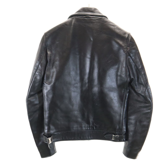 Lewis Leathers English Dominator Rider Jacket Black Size 34