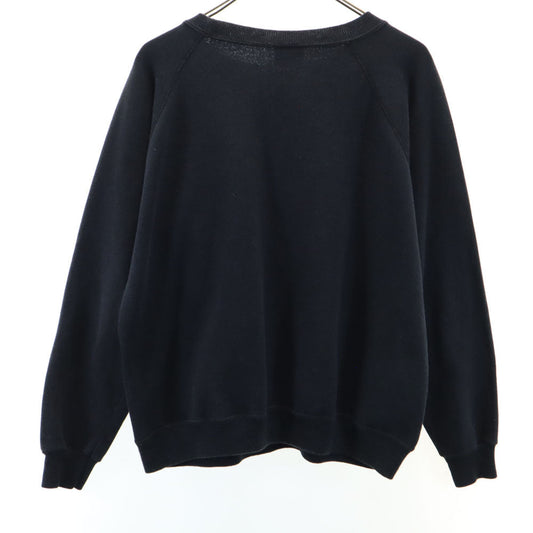 Hanes 90s Vintage Apple Corporate Sweatshirt Black Size M