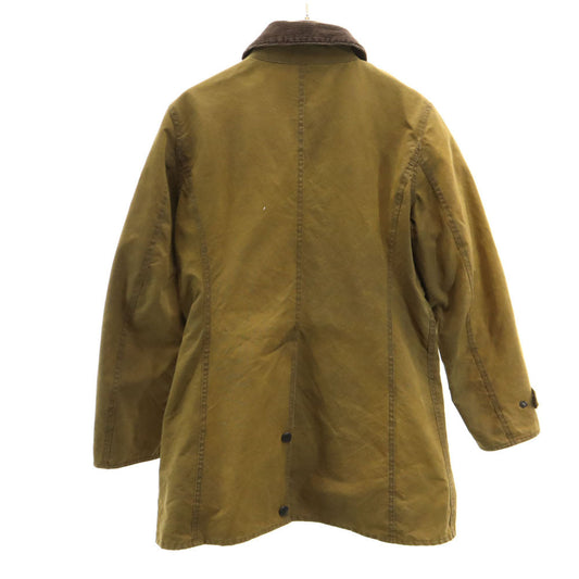 Barbour Newmarket 3-Warrant Oiled Jacket Brown Size 10
