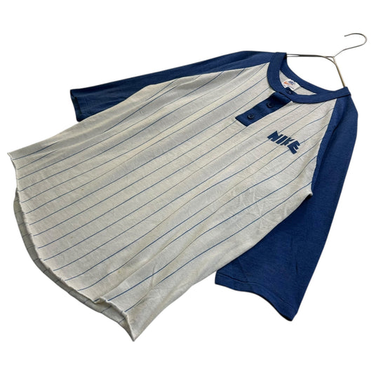 s baseball shirt x NIKE 70s Gotsunike Baseball Shirt Multi Size 38-40