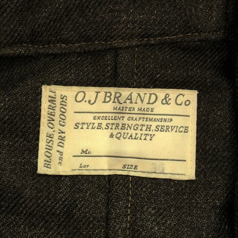 OLD JOE & CO. Made in Japan Military Coat Khaki Size 36