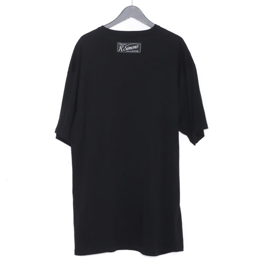 RAF SIMONS 21AW Oversized Printed Holes T-Shirt Black Size L