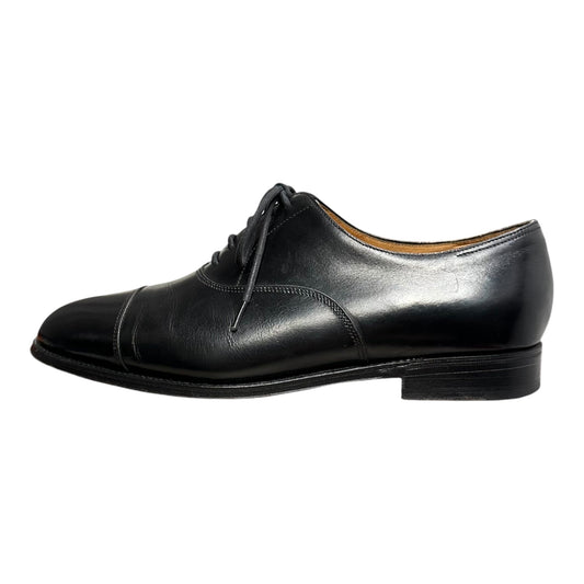 JOHN LOBB CITY II Straight Tip Oxfords Black Size UK 6EE