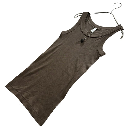 NUMBER (N)INE AW02 "NOWHERE MAN" Ribbed Top Brown Size 3