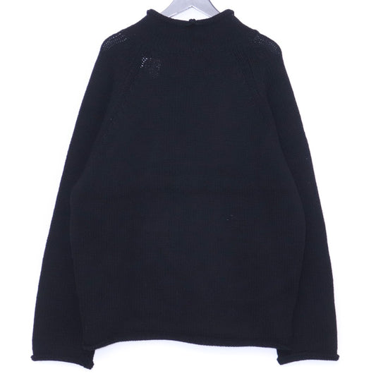 MASSES 23AW Mock Neck Sweater Black Size M