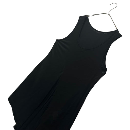 Y's 22SS Sleeveless Cupro Mini Dress Tunic Black Size 2
