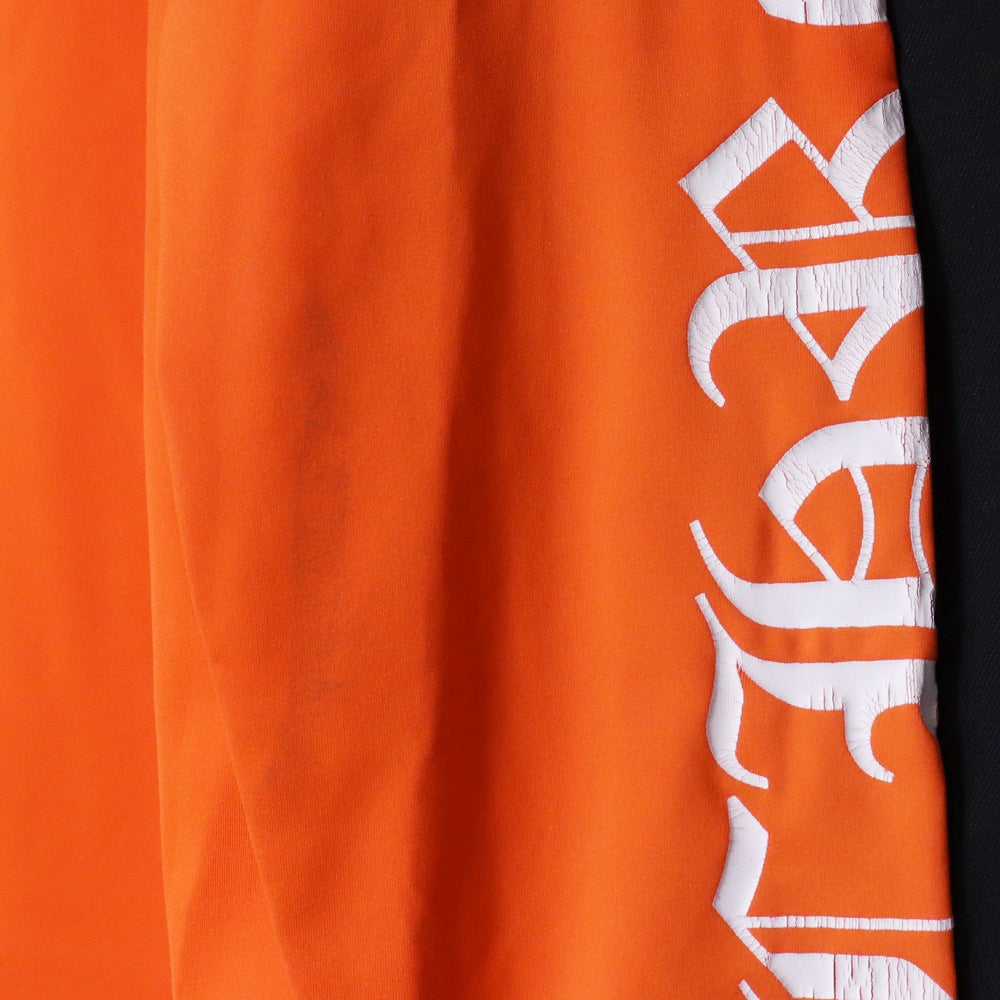 CHROME HEARTS Side CH Logo Rash Guard Orange Size M