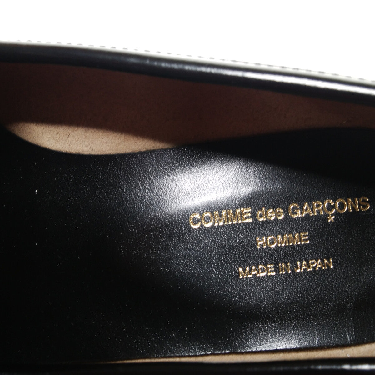 COMMEdesGARCONS HOMME Tanaka Homme Leather Loafers Size 25
