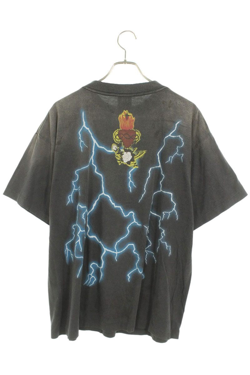 Vintage Saint Michael Tops - Saint Michael 25ss Maria Print Vintage T-Shirt Grey Size M - Authentic Archive