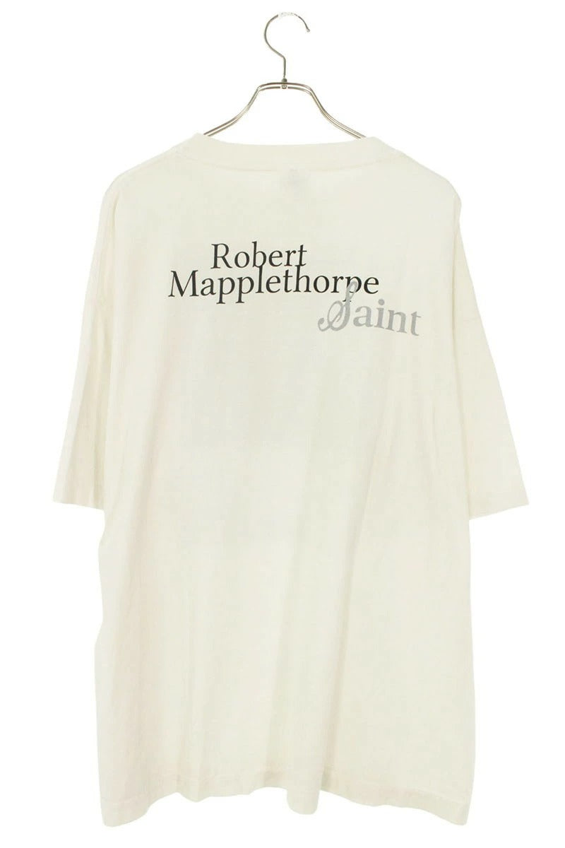 Vintage Saint Michael Tops - Saint Michael 25ss Portrait Maple Soap Photo Print T-Shirt White XXL - Authentic Archive