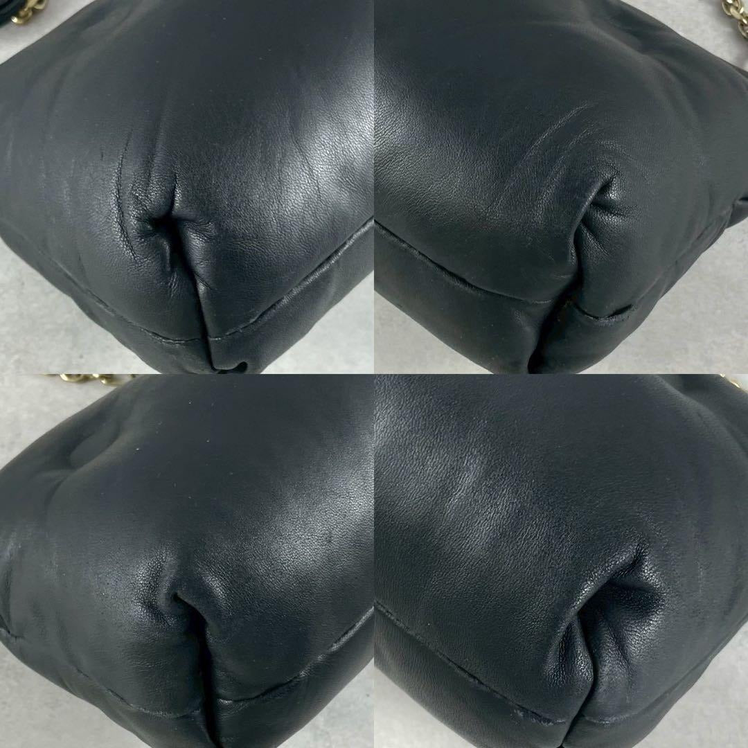 Vintage Maison Margiela Accessory - Maison Margiela 18AW Gram Slam Leather Shoulder Bag Black - Authentic Archive