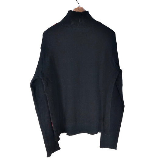Yohji Yamamoto 95AW Rokumeikan Print High Neck Knit Size M