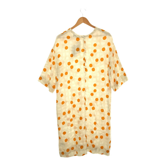 Marimekko TOPS Polka Dot Rayon Midi Dress Size XS