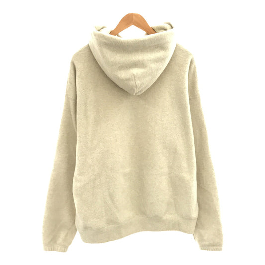 Vintage ESSENTIALS 20AW Polar Fleece Hoodie Off-White Size M