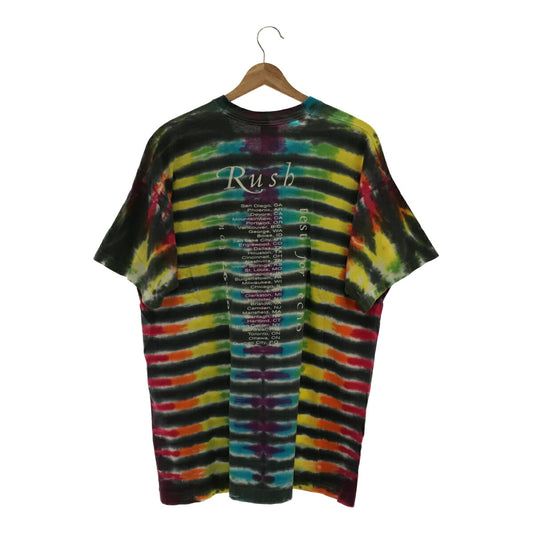FRUIT OF THE LOOM 90s Rush Tie-Dye T-Shirt Multi Size XL