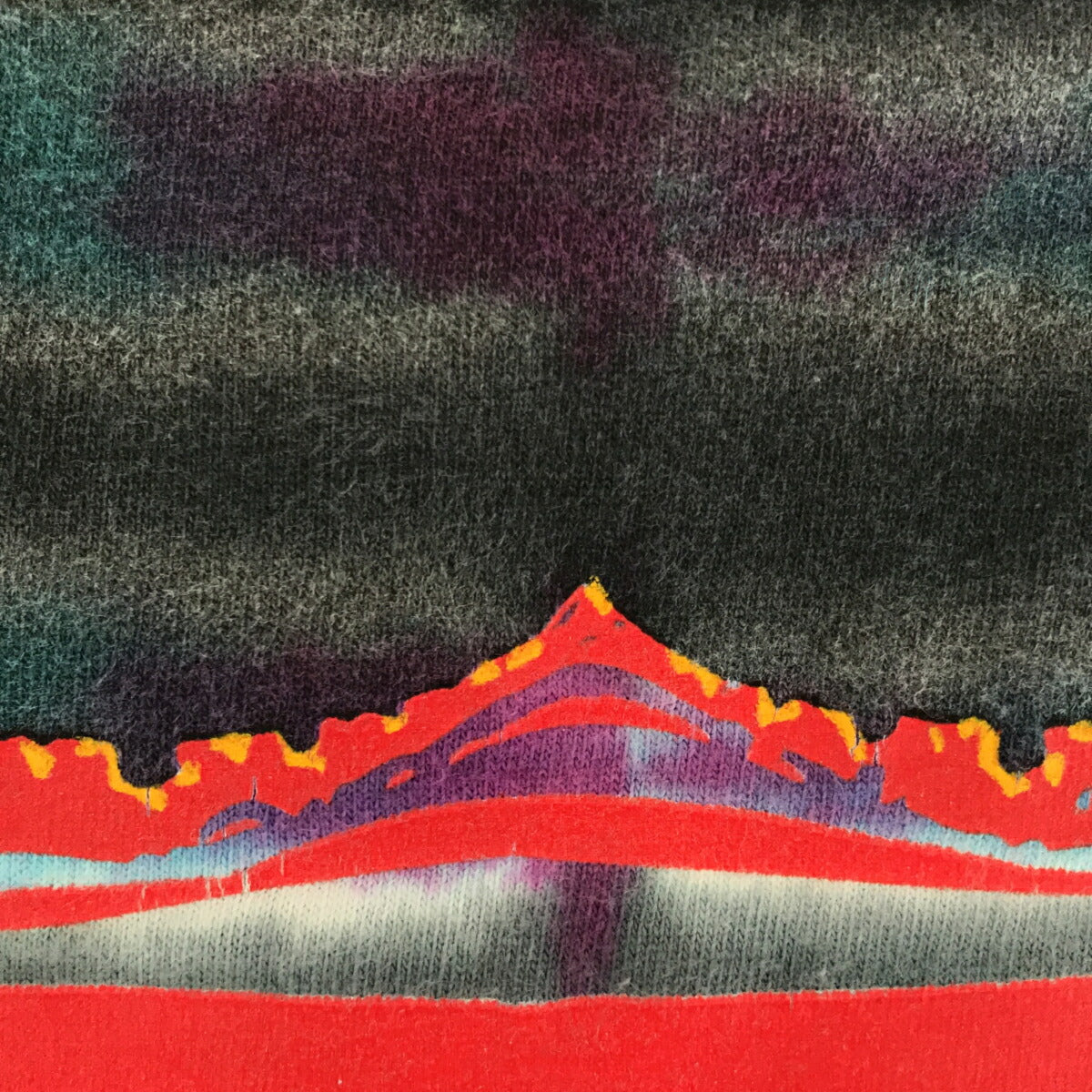 FRUIT OF THE LOOM 90s Rush Tie-Dye T-Shirt Multi Size XL