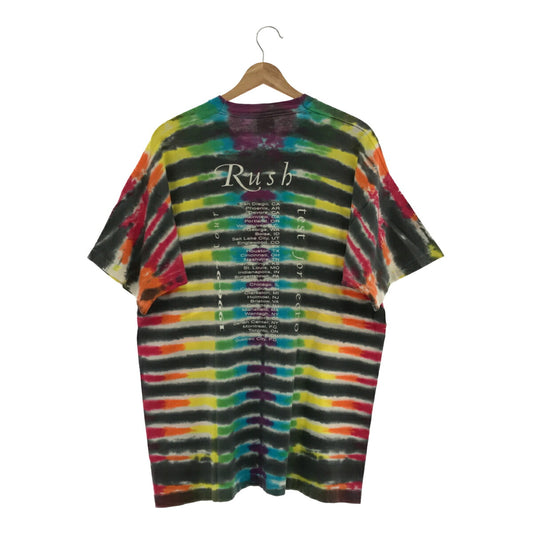FRUIT OF THE LOOM 90s Rush Tie-Dye T-Shirt Multi Size XL