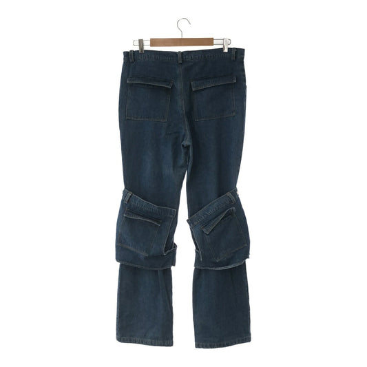 Vintage YOIKADAKADA Reconstructed Indigo Denim Jeans Size L
