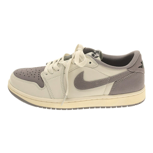 NIKE Air Jordan 1 Low OG Atmosphere Gray Sneakers Size 26cm