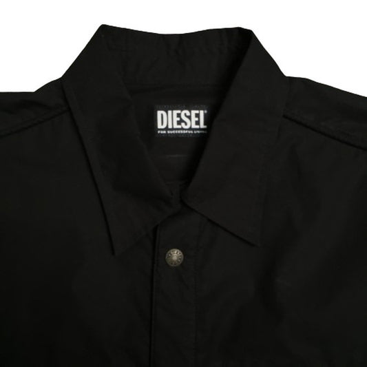DIESEL 22SS S-DENNING Trucker Shirt Jacket Black Size M