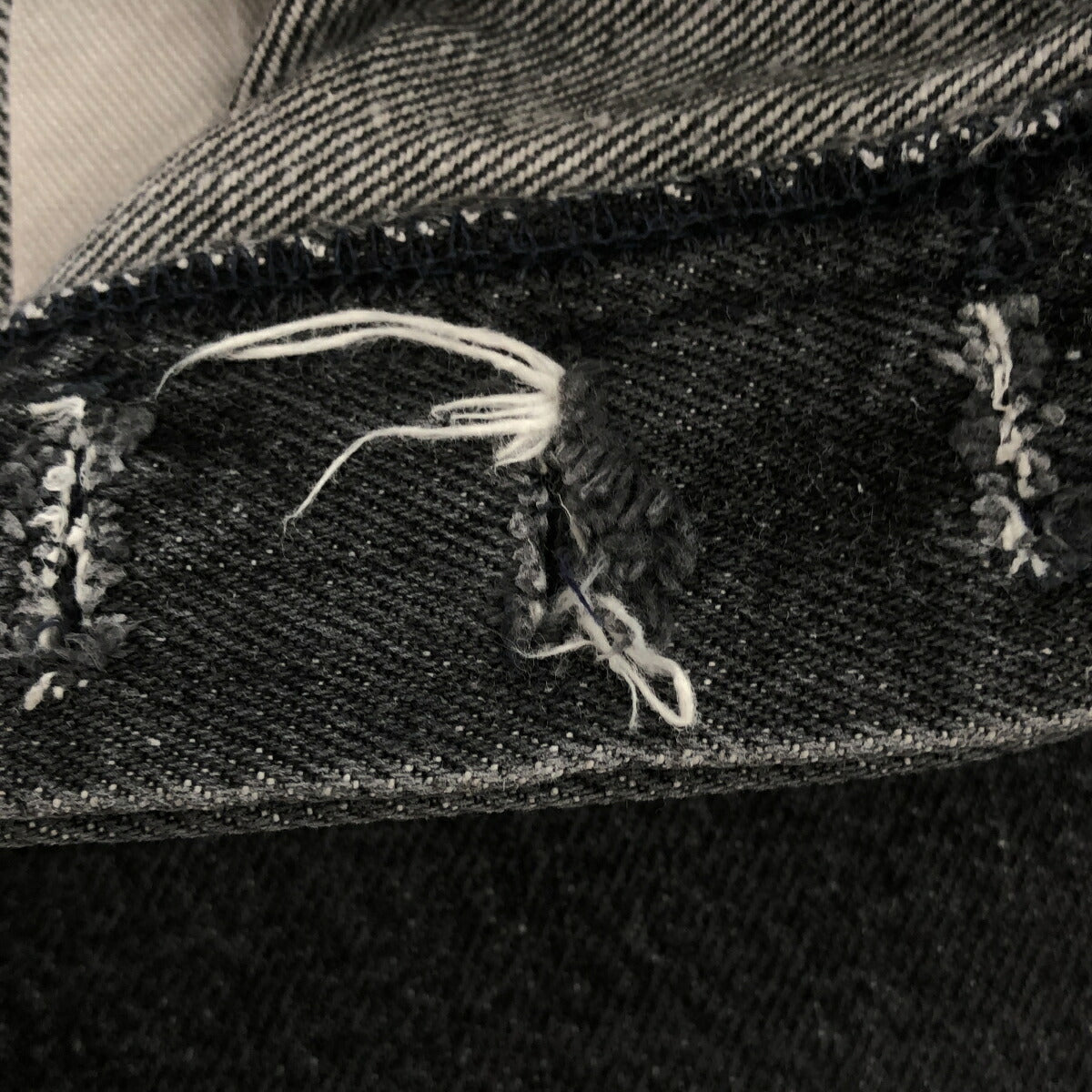 Levi's 80s 90s Black Dyed Denim Jeans Size W28