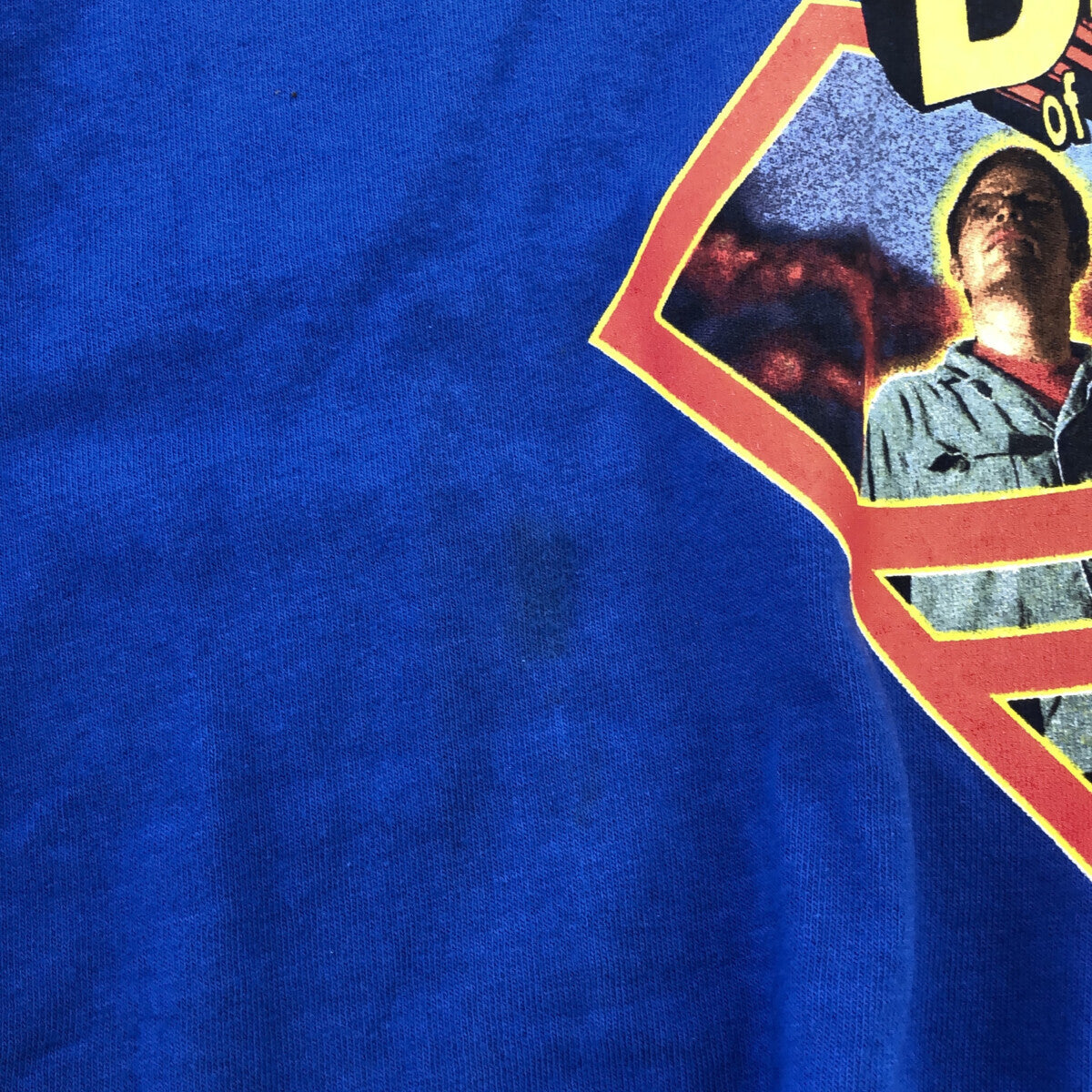 GILDAN 00s Weezer DEFENDER of the T-Shirt Blue Size XL