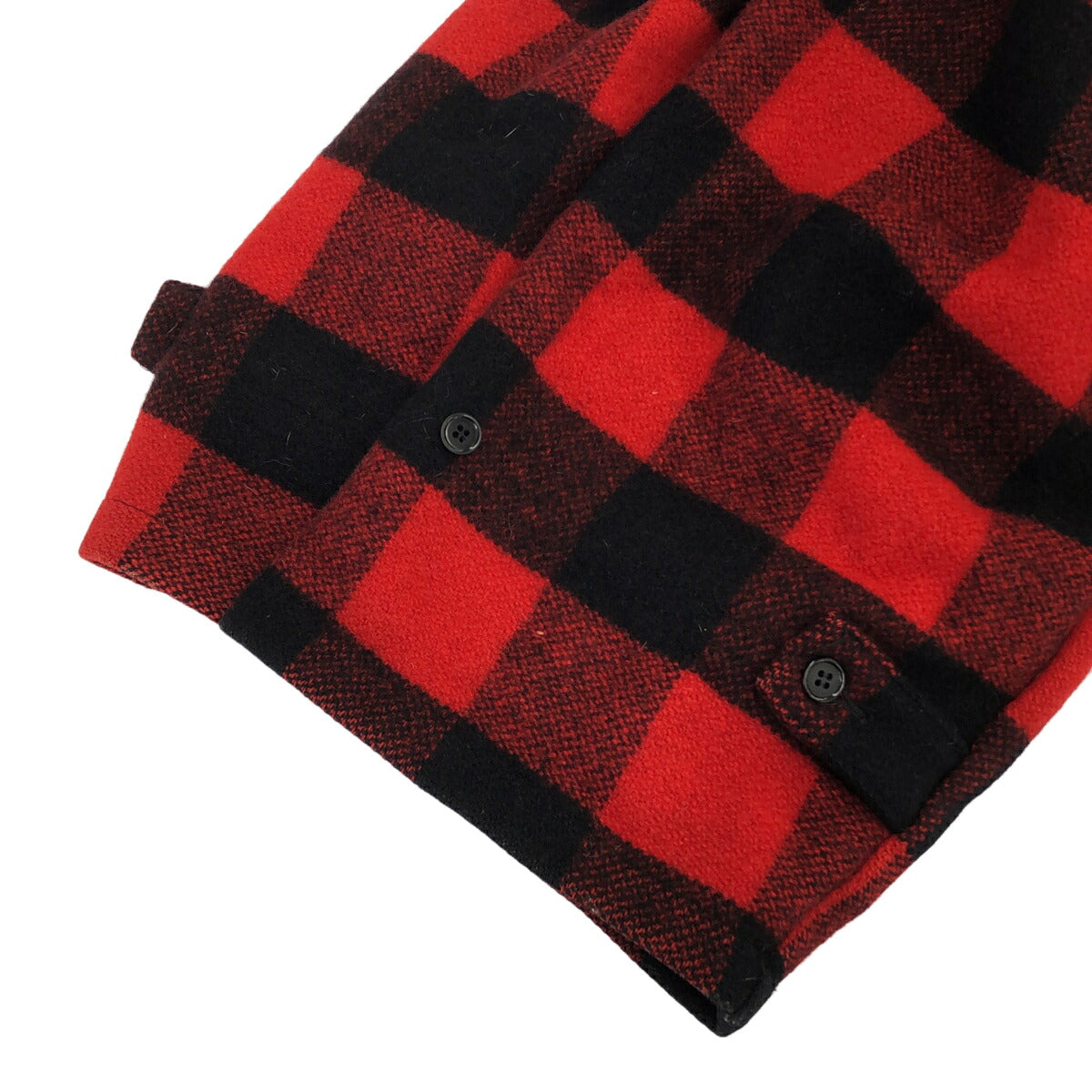 SWANNDRI Wool Bushshirt Buffalo Check Up Jacket Size 4XOS